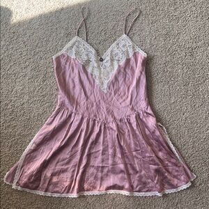 Christian Dior Vintage Lingerie 100% Silk Slip Size S